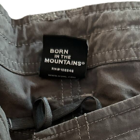 Kuhl Born in the Mountains Women's Gray Hiking Pants, size 10R - Picture 3 of 8